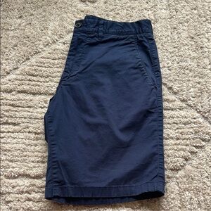 Bonobos Blue Flat Front Shorts Tailored Casual Style